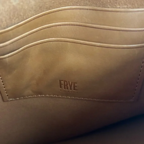 FRYE Studded Leather Clutch 8 1/2” x 11 1/2” - Picture 5 of 7